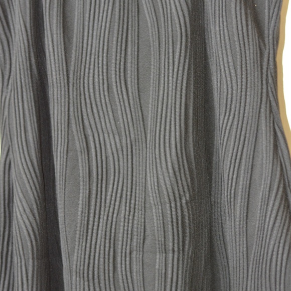 Black Textured Mini Dress - Picture 8 of 8